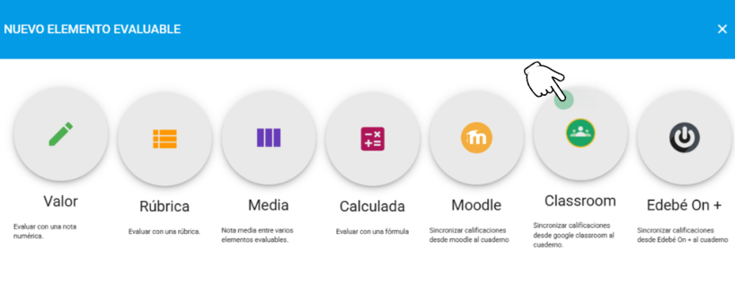 integración con google classroom evaluación